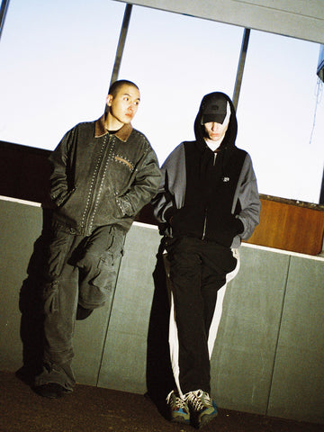 ALLOVER VINTAGE PRINT WORK JACKET